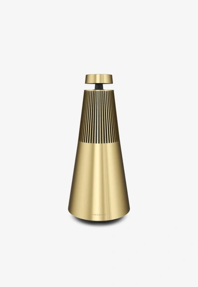 Shop Bang & Olufsen Beosound 2 Wireless Bluetooth Speaker In Gold