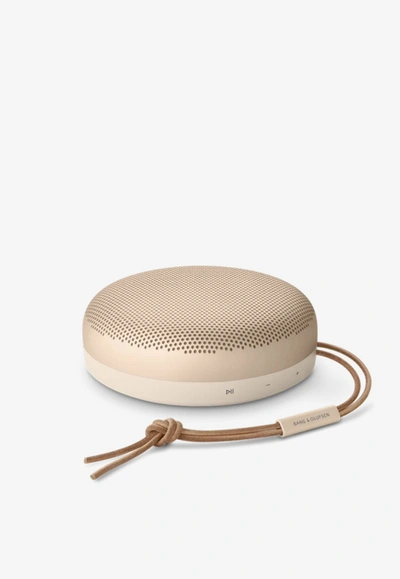 Shop Bang & Olufsen Beosound A1 2nd Generation Waterproof Bluetooth Speaker In Gold