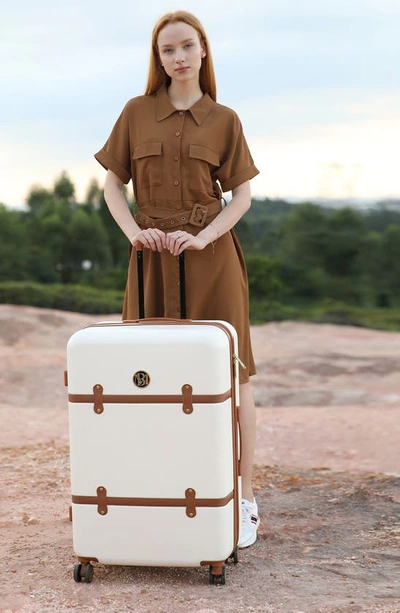 Shop Badgley Mischka Grace Hardshell 3-piece Luggage Set In Retro