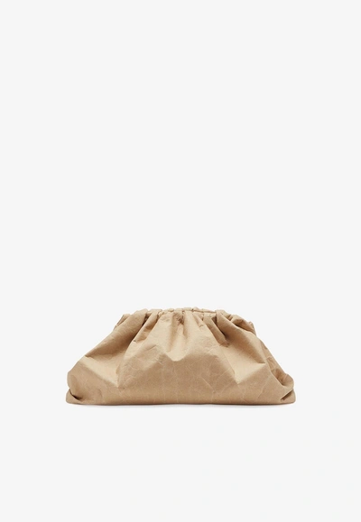 Shop Bottega Veneta Carta Kraft Paper Pouch