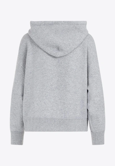 Shop Bottega Veneta Cashmere Hooded Sweatshirt In Gray