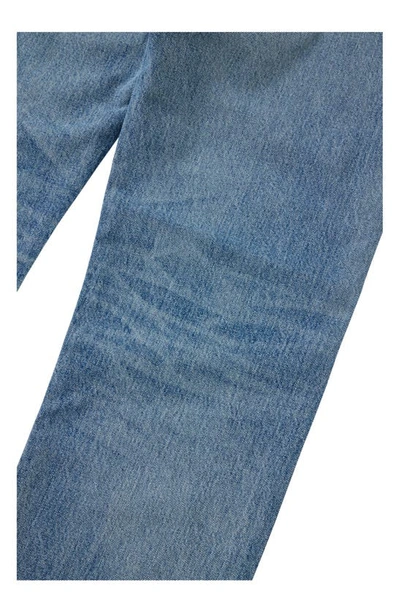 Shop Moussy Graceland Ankle Straight Leg Jeans In Light Blue