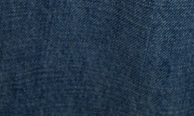 Shop Bottega Veneta Curved Nonstretch Denim Jeans In Mid Blue