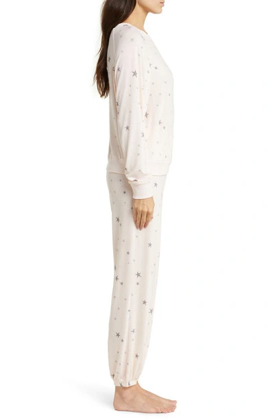 Honeydew Intimates Star Seeker Pajamas In Petal Pink Stars