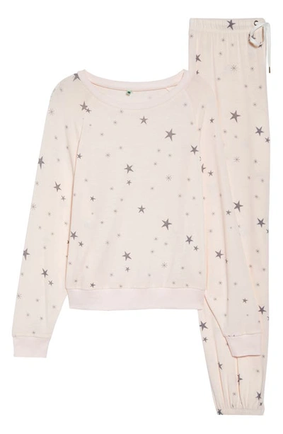 Honeydew Intimates Star Seeker Pajamas In Petal Pink Stars