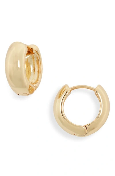 Shop Bp. 14k Gold Dipped Mini Bold Huggie Hoop Earrings