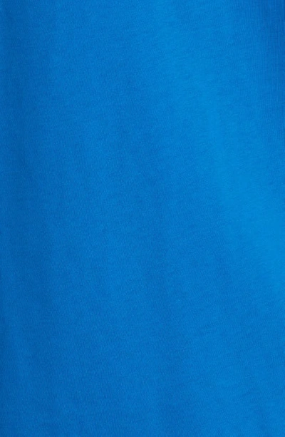 Shop Original Penguin Solid Organic Cotton T-shirt In Classic Blue