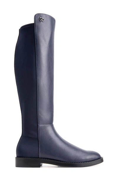 Shop Aerosoles Trapani Knee High Boot In Navy