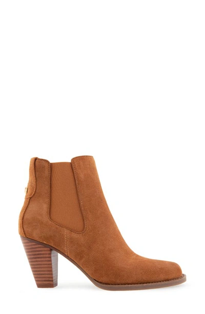 Shop Aerosoles Lido Ankle Boot In Tan Suede