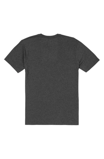Shop Volcom Ovaloid Graphic T-shirt In Dark Black Heather