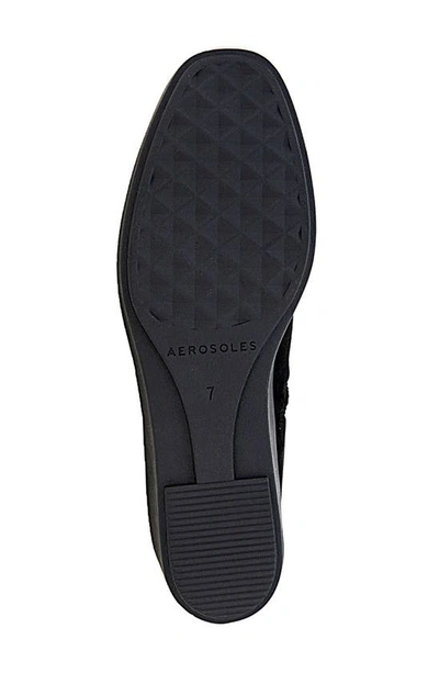 Aerosoles Cecina Wedge Boot In Black