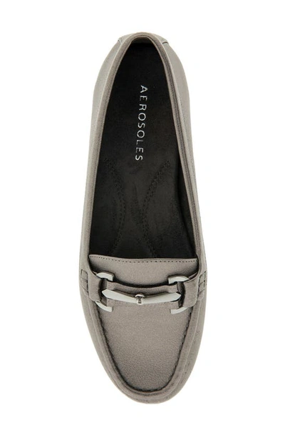 Shop Aerosoles Day Drive Moc Driver In Graphite Pu Leather