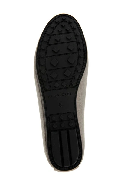 Aerosoles Women's Day Drive Faux Leather Loafers In Graphite Pu Leather