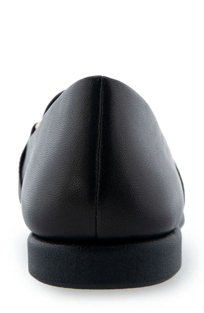 Shop Aerosoles Borgio Loafer In Black Leather
