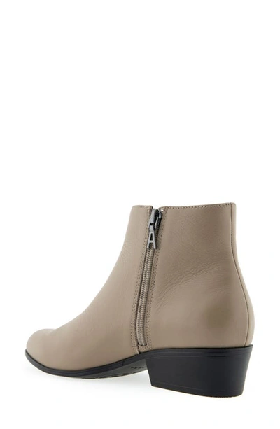 Shop Aerosoles Cerros Ankle Boot In Trench Coat Leather