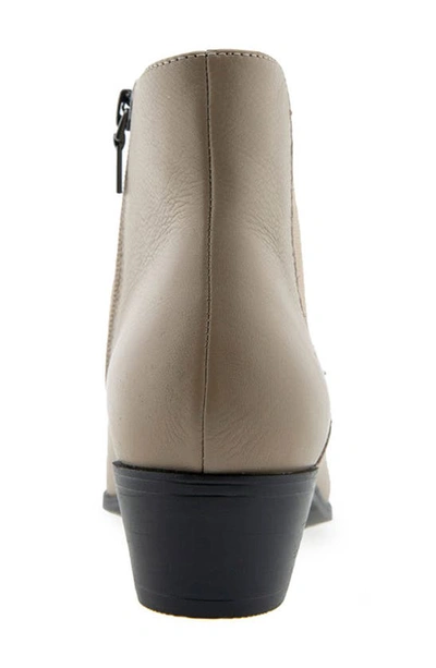 Shop Aerosoles Cerros Ankle Boot In Trench Coat Leather