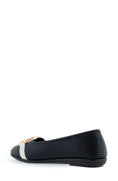 Aerosoles Women's Big Bet Ballet Flats In Black Combo