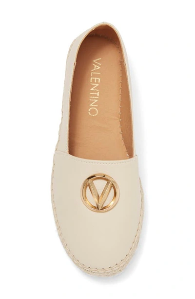 Valentino By Mario Valentino Jessica Espadrille Loafer In Cream