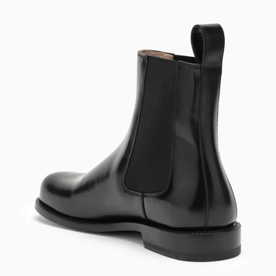 Shop Loewe Campo Black Leather Boot Women