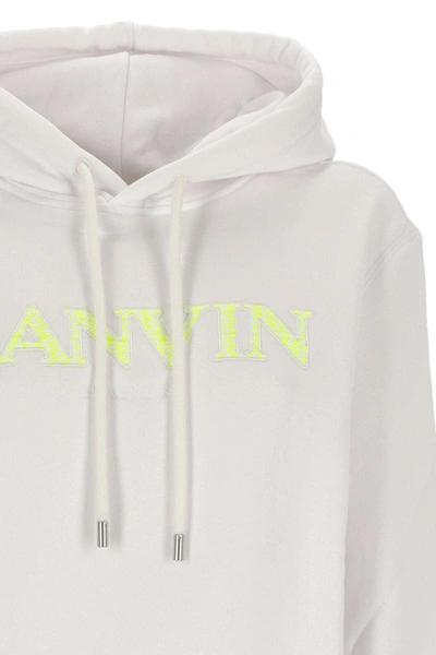 Shop Lanvin Sweaters In Optic White
