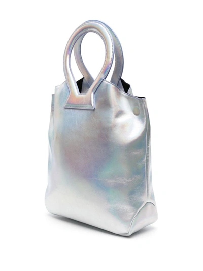 Shop Luar Bags In Silver Iridescente