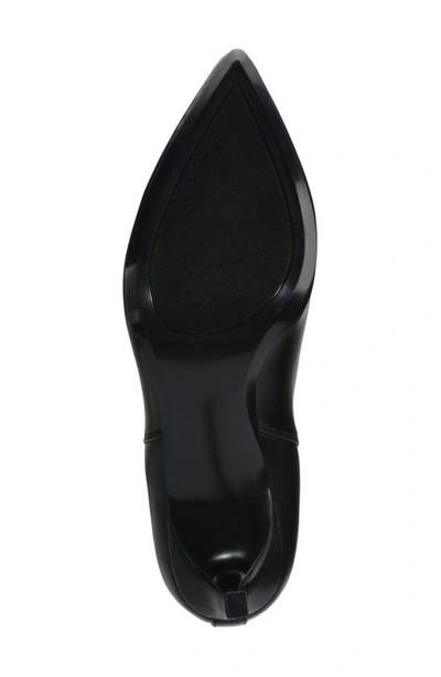Calvin Klein Samara Open Toe Bootie In Black