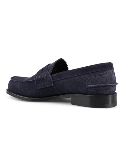 Shop Church's Pembrey Loafers Shoes In Blue