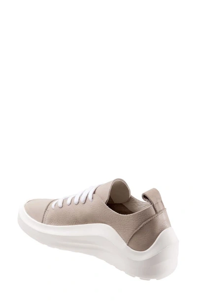 Shop Bueno Rumour Sneaker In Light Grey Leather