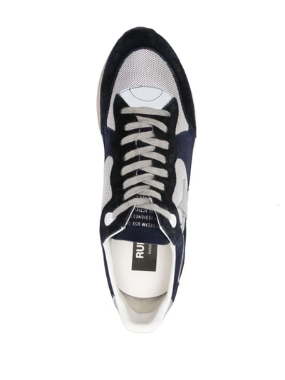 Shop Golden Goose Sneakers Shoes In Blue