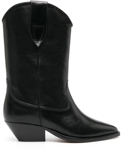 Shop Isabel Marant Duerto Boots Shoes In Black
