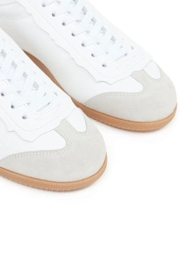 Shop Maison Margiela Featherlight Sneakers Shoes In White