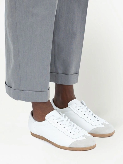 Shop Maison Margiela Featherlight Sneakers Shoes In White