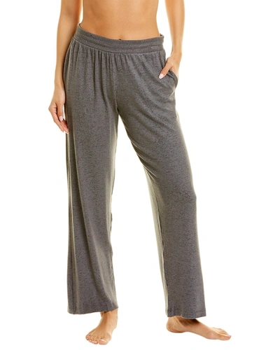 Shop Donna Karan Brushed Sleep Pant In Grey