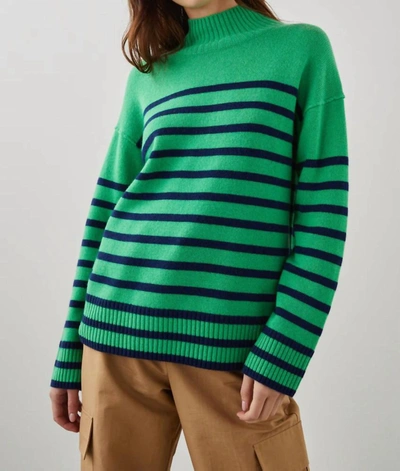 Shop Rails Sasha Sweater In Kelly Navy Stripe In Multi