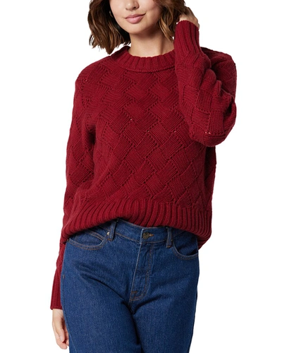 Shop Joie Isabey Wool Sweater In Red
