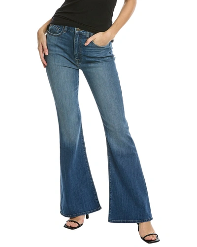 Shop Hudson Jeans Heidi Hanna High-rise Flare Jean In Blue