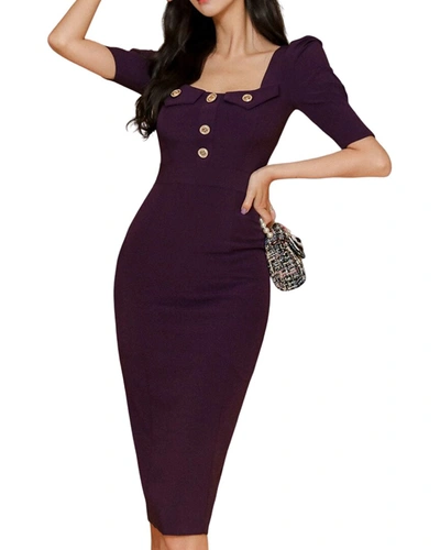 Shop Freylina Dress In Purple