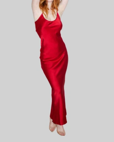 Shop Mother Of All Kelly Dress In Red
