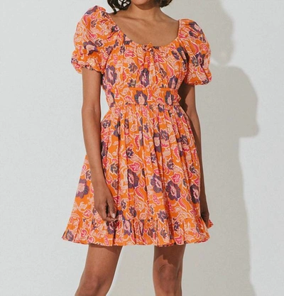 Shop Cleobella Kalena Mini Dress In Tropique In Multi