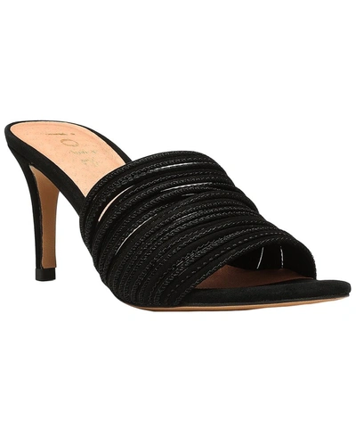 Shop Joie Milani Suede Sandal In Black