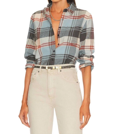 Shop The Great Scouting Button Up Shirt In Smoky Mountain Plaid In Multi