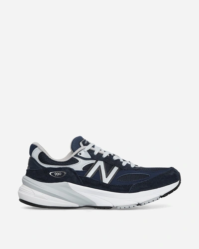 Shop New Balance Made In Usa 990v6 Sneakers Navy / White In Blue