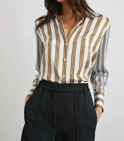 Shop Rails Dorian Shirt In Bronze Mix In Multi