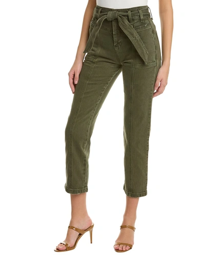 Shop Hudson Jeans Utility Rifle Green Straight Ankle Jean
