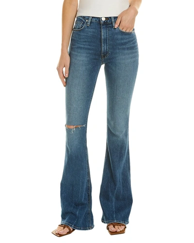 Shop Hudson Jeans Holly Gravity High-rise Flare Jean In Blue