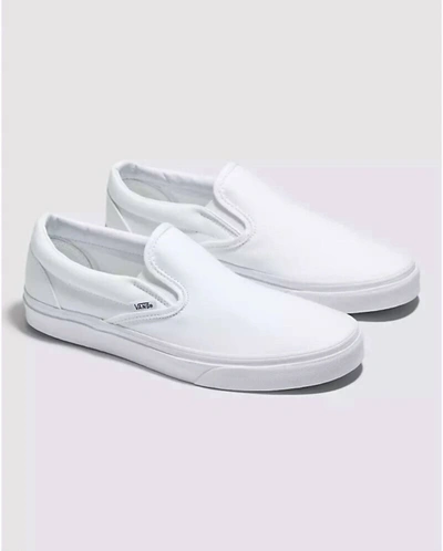 Shop Vans Unisex Classic Slip-on In True White