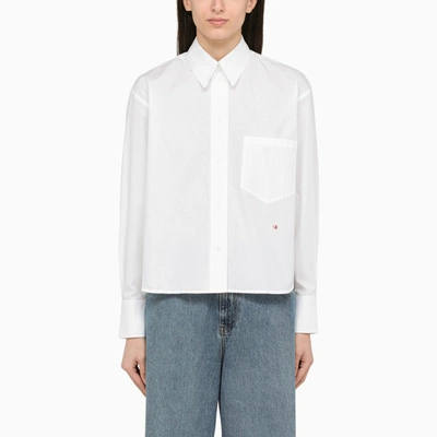 Shop Victoria Beckham | White Cotton Shirt