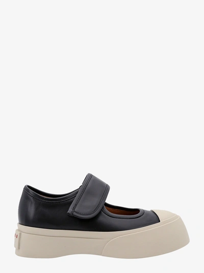 Marni Mary Jane Sneakers In Black