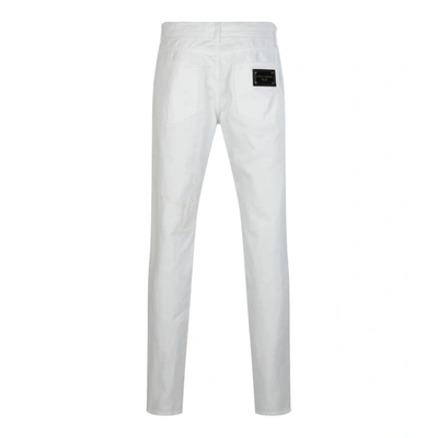 Shop Dolce & Gabbana Jeans White