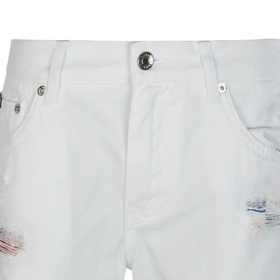 Shop Dolce & Gabbana Jeans White